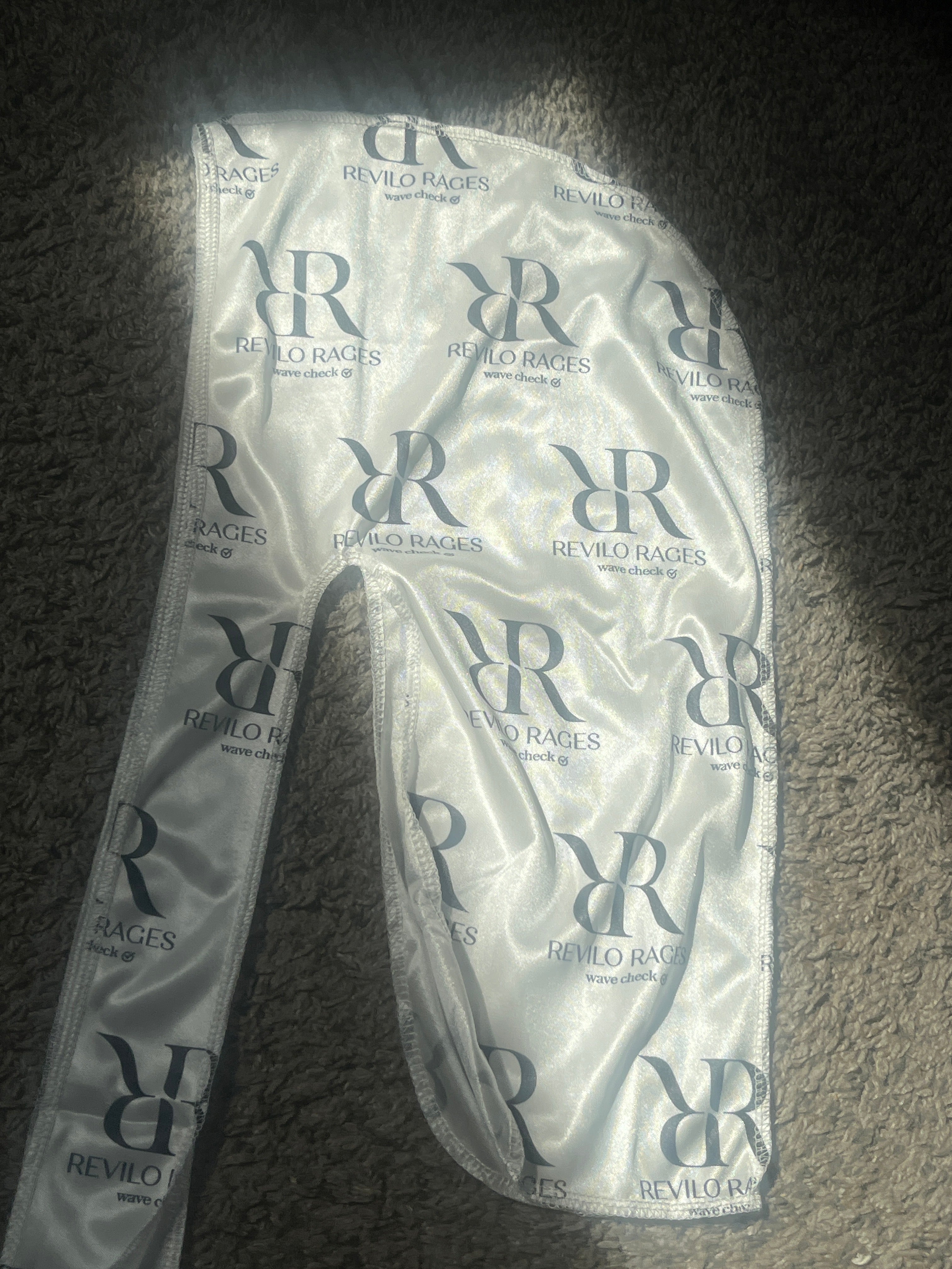 White ReviloRages Durag
